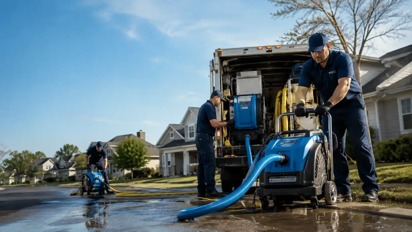 Flood Damage Cleanup in Roans Prairie, TX